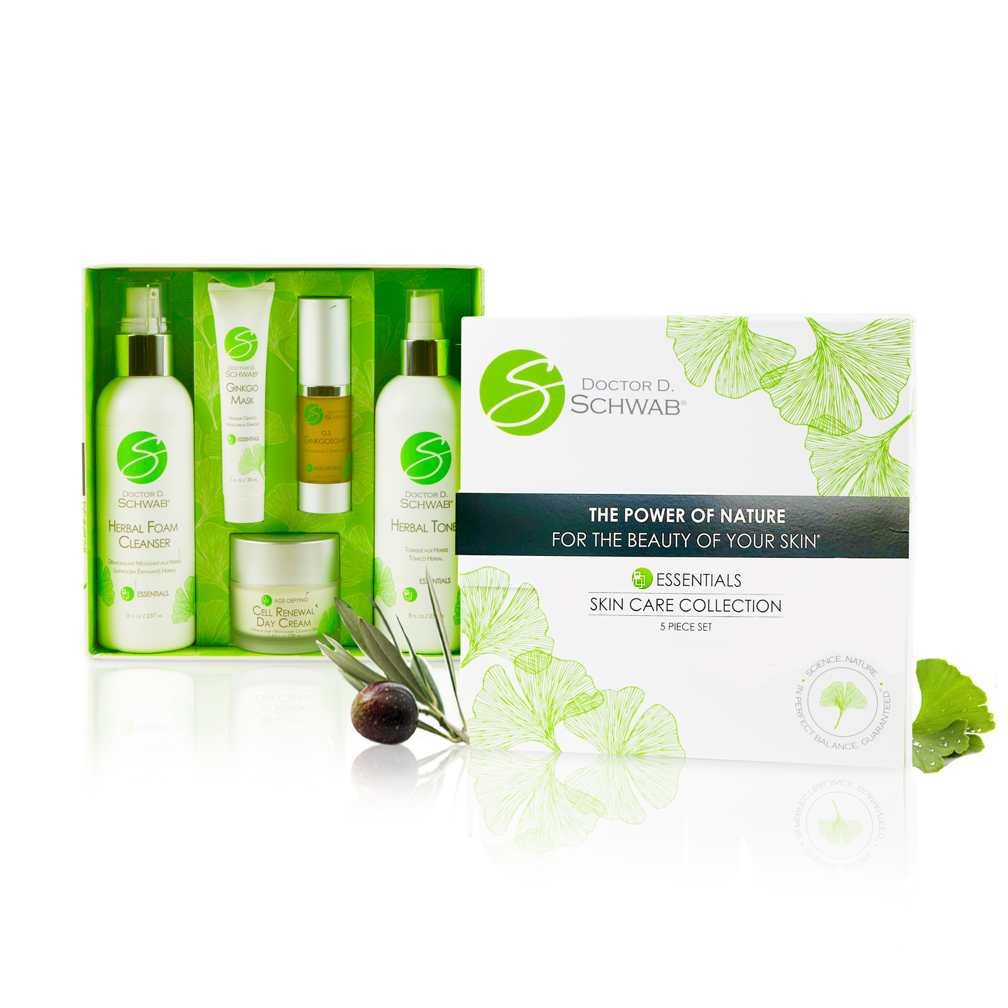 Essentials/Age Defying Skin Care Collection: 5 Piece Gift Set | The Power of Nature for the Beauty of Your Skin®