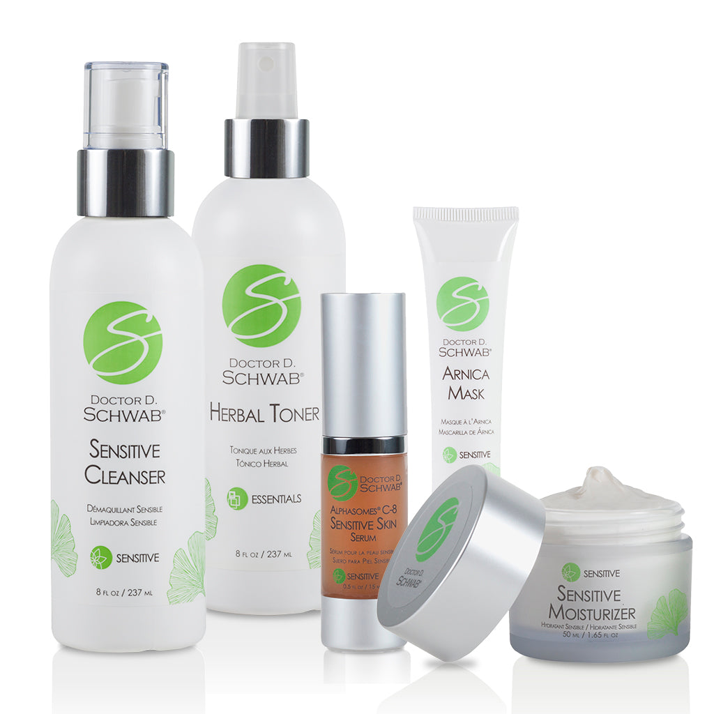 Sensitive Skin Care Collection: 5 Piece Gift Set | The Power of Nature for the Beauty of Your Skin®