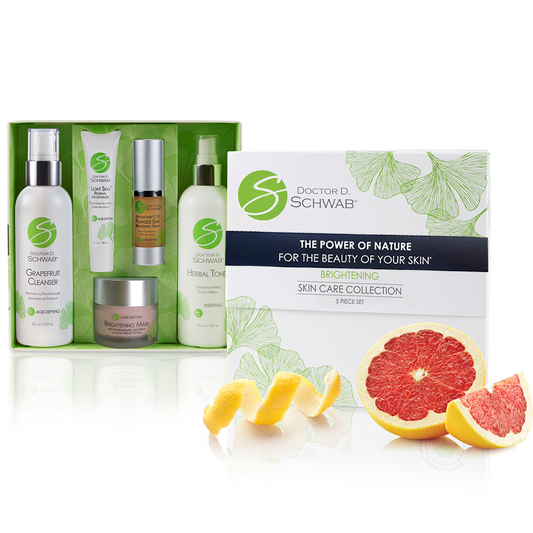 Brightening Skin Care Collection: 5 Piece Holiday Gift Set