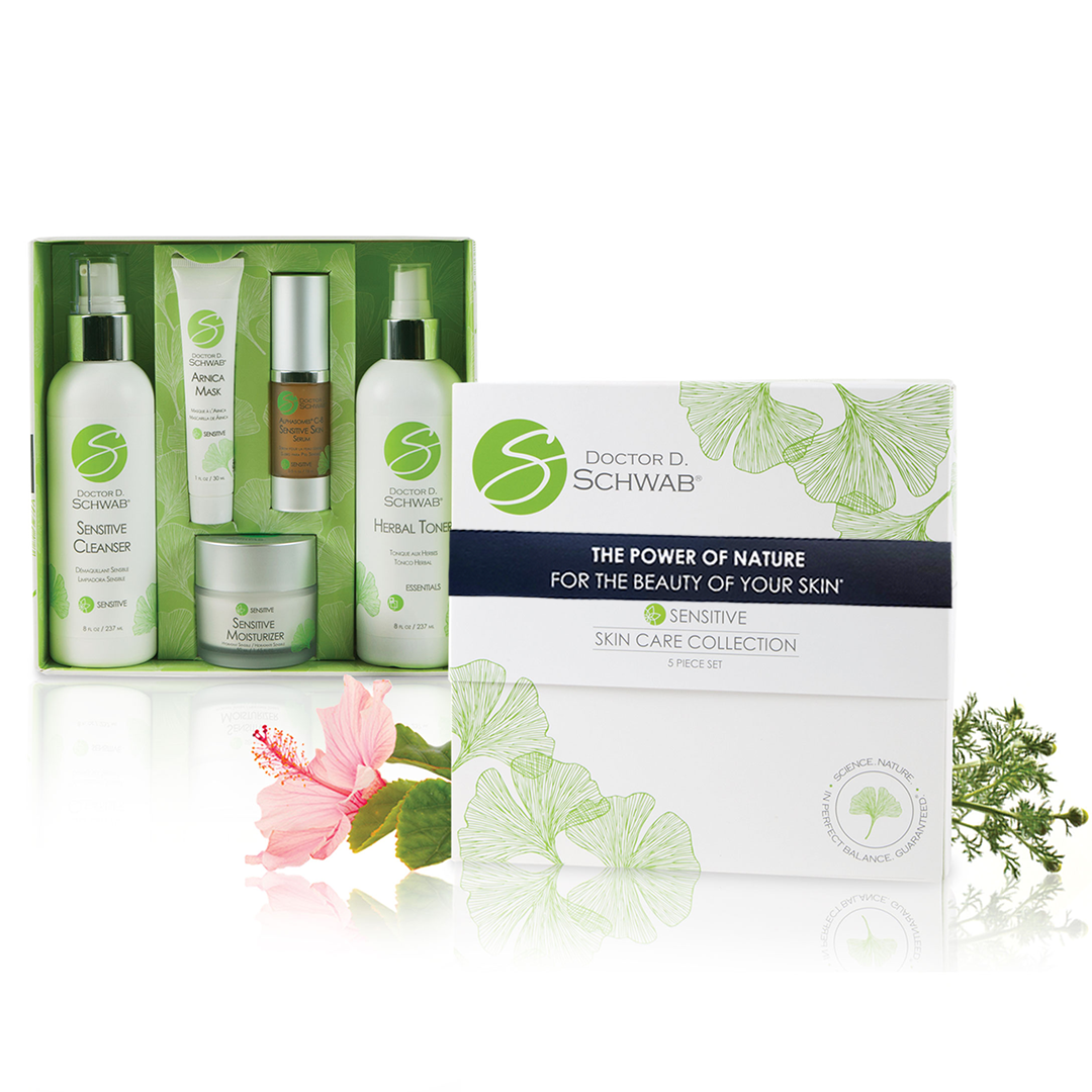 Sensitive Skin Care Collection: 5 Piece Gift Set | The Power of Nature for the Beauty of Your Skin®