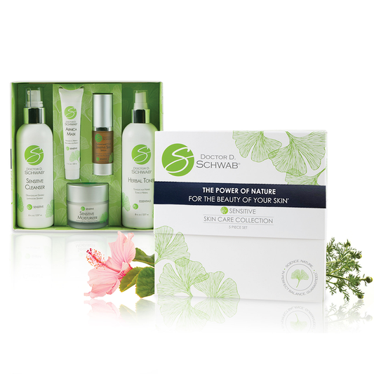 Sensitive Skin Care Collection: 5 Piece Holiday Gift Set