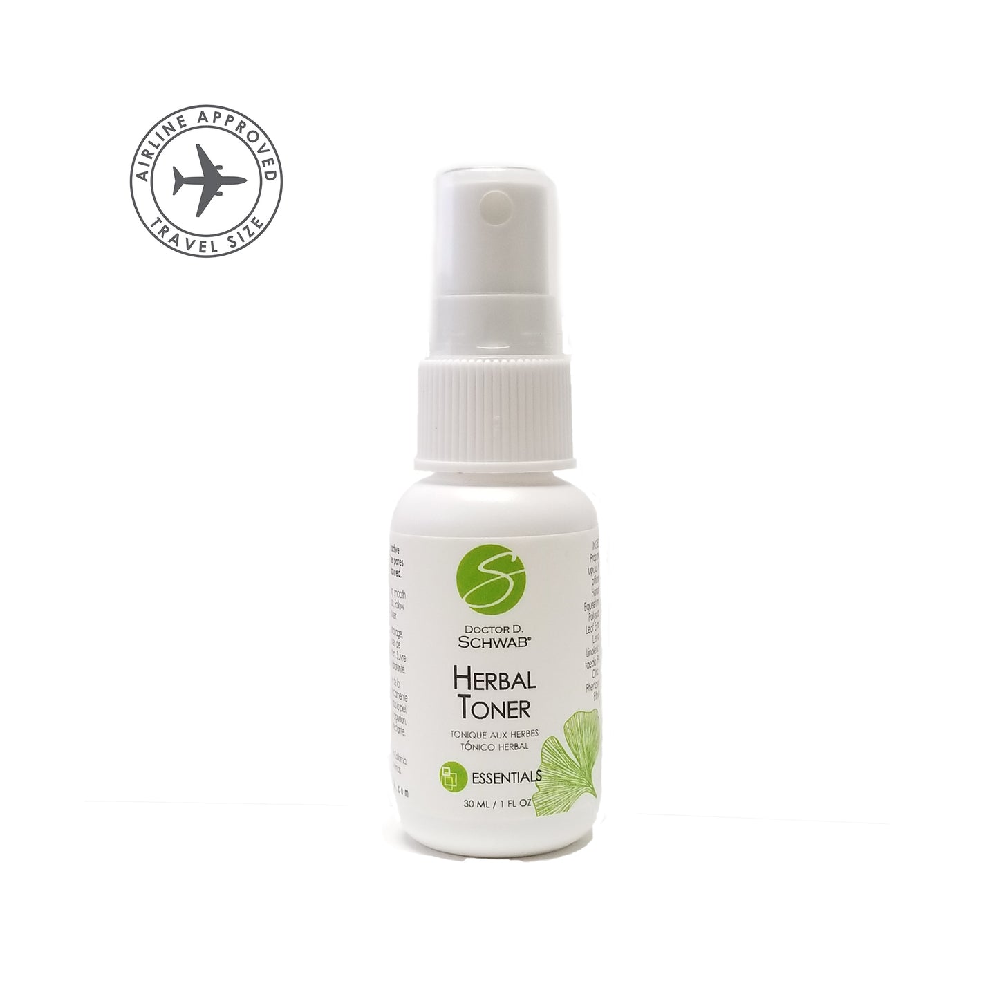 Herbal Toner - Travel Size - For All Skin Types