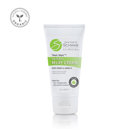 Weh Weh® Natural Relief Cream with Hemp and Arnica