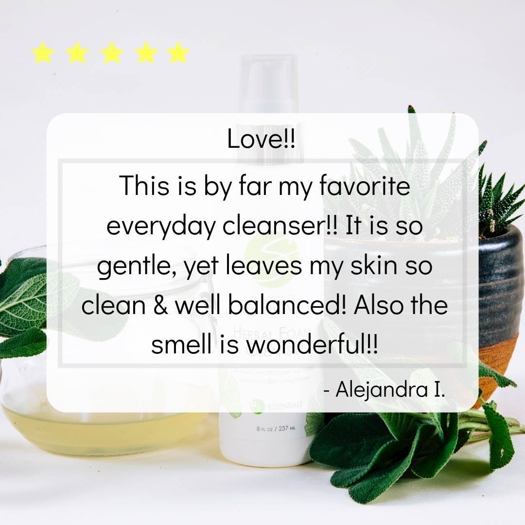 Herbal Foam Cleanser - Travel Size - For All Skin Types