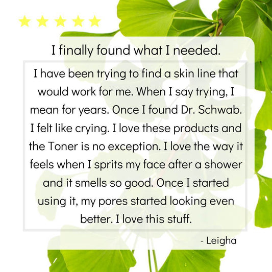 Herbal Toner - Travel Size - For All Skin Types