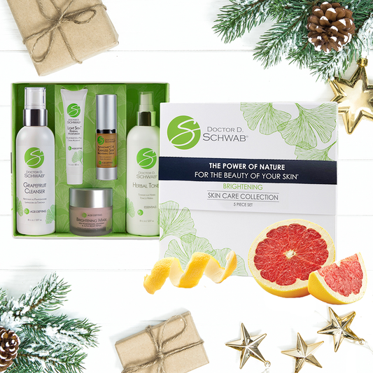 Brightening Skin Care Collection: 5 Piece Holiday Gift Set