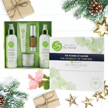 Sensitive Skin Care Collection: 5 Piece Holiday Gift Set