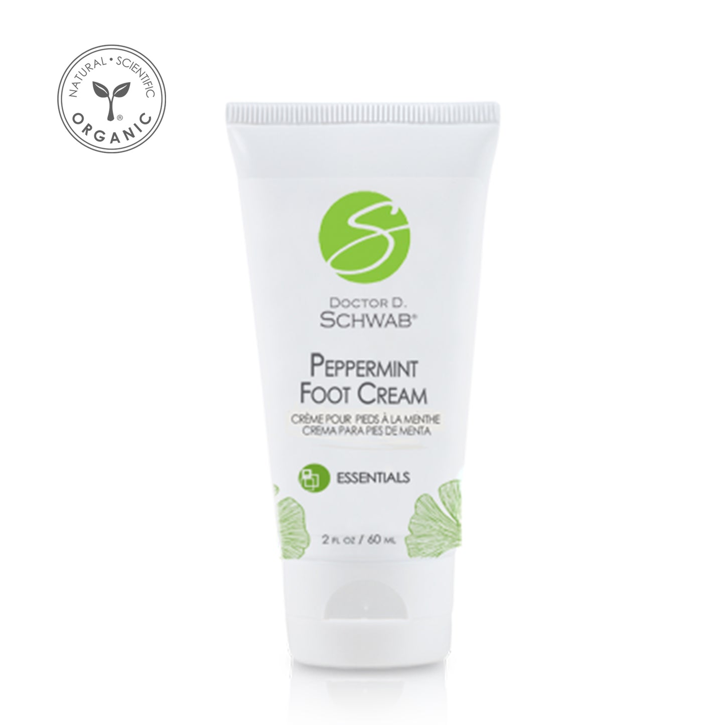 Peppermint Foot Cream with Shea Butter and Hemp