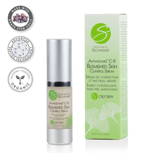 Alphasomes® C-8 Blemished Skin Control Serum - For Oily & Acneic Skin