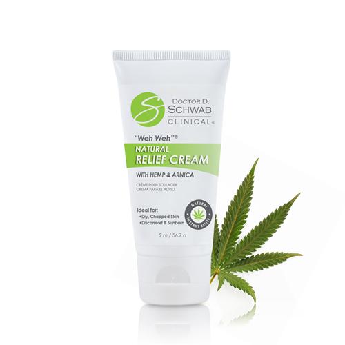 Weh Weh® Natural Relief Cream with CBD and Arnica