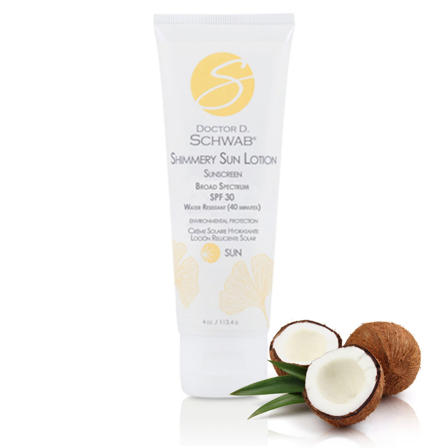 Shimmery Sun Lotion Sunscreen Broad Spectrum SPF 30