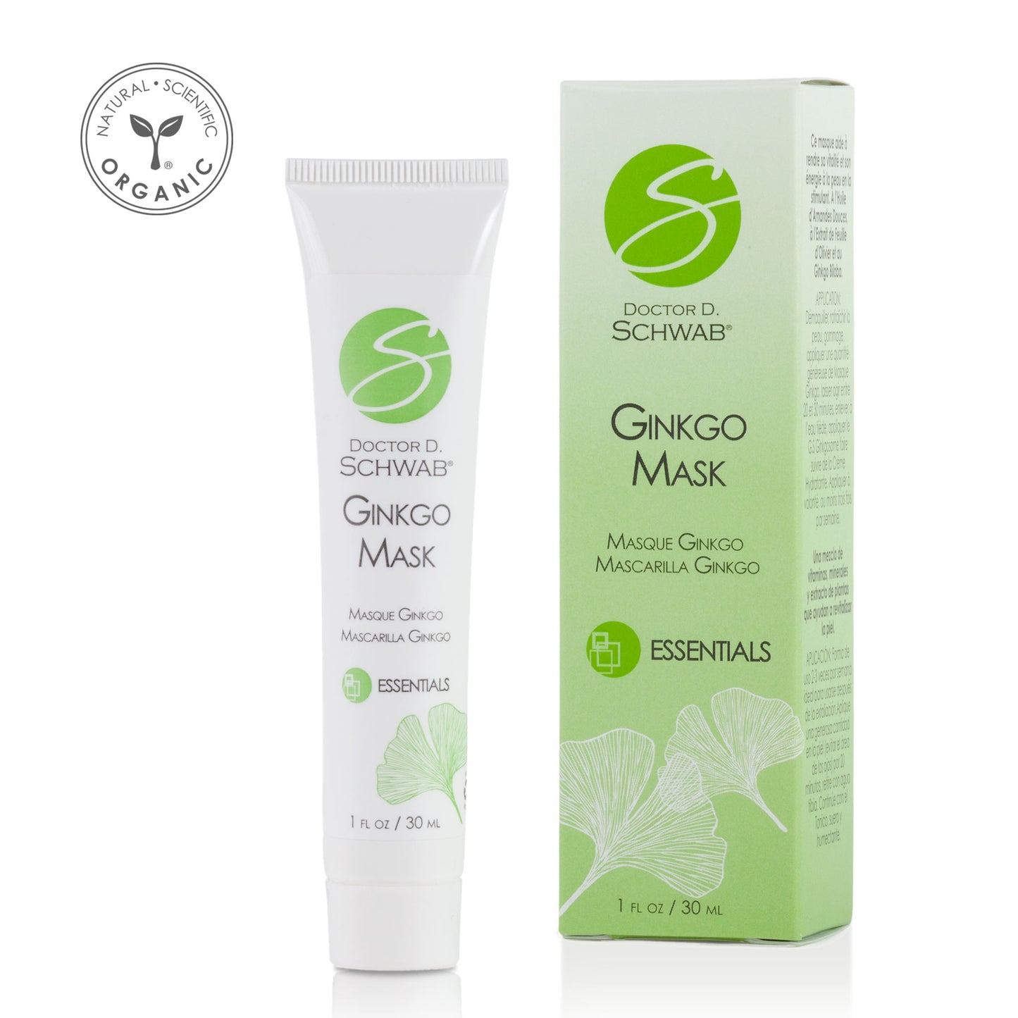 Ginkgo Mask - Age-Defying, Revitalizing, and Moisturizing