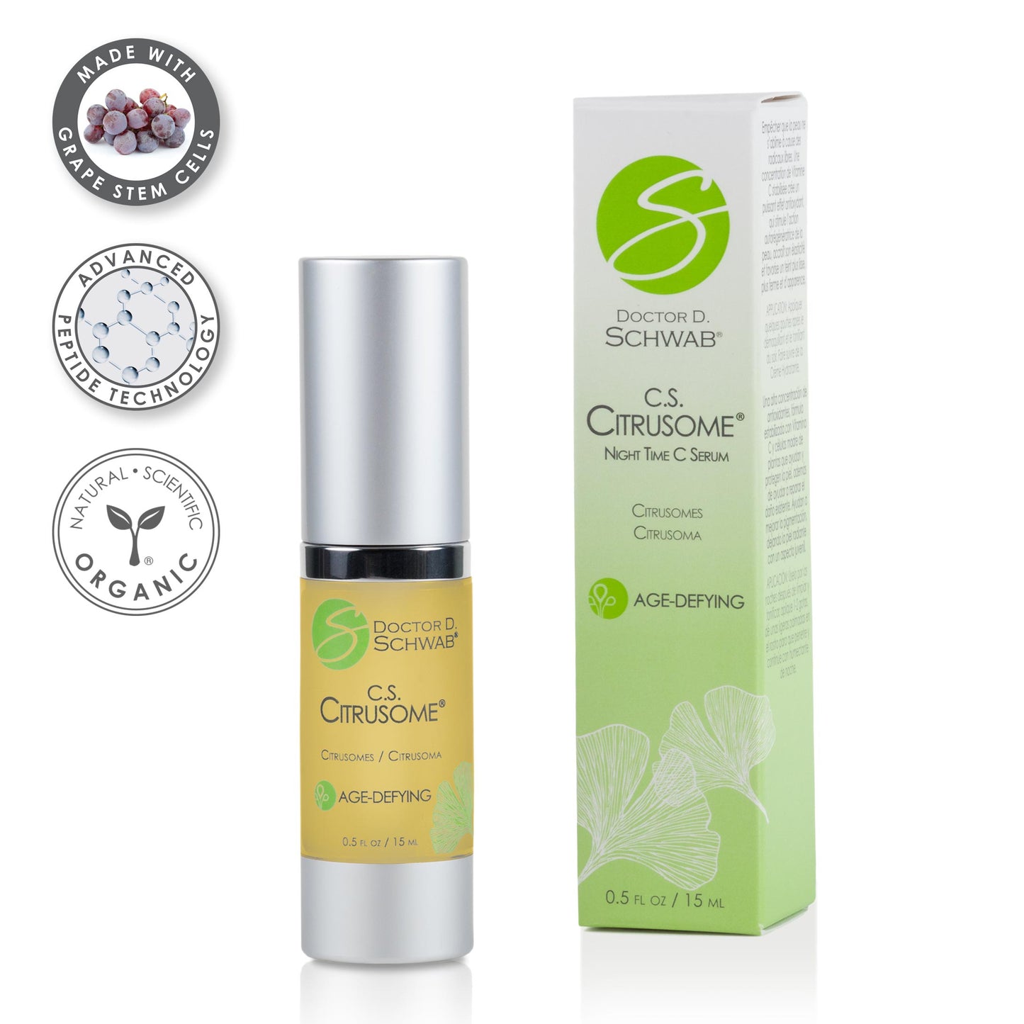 C.S. Citrusome® Rejuvenating Vitamin C Night Time Serum