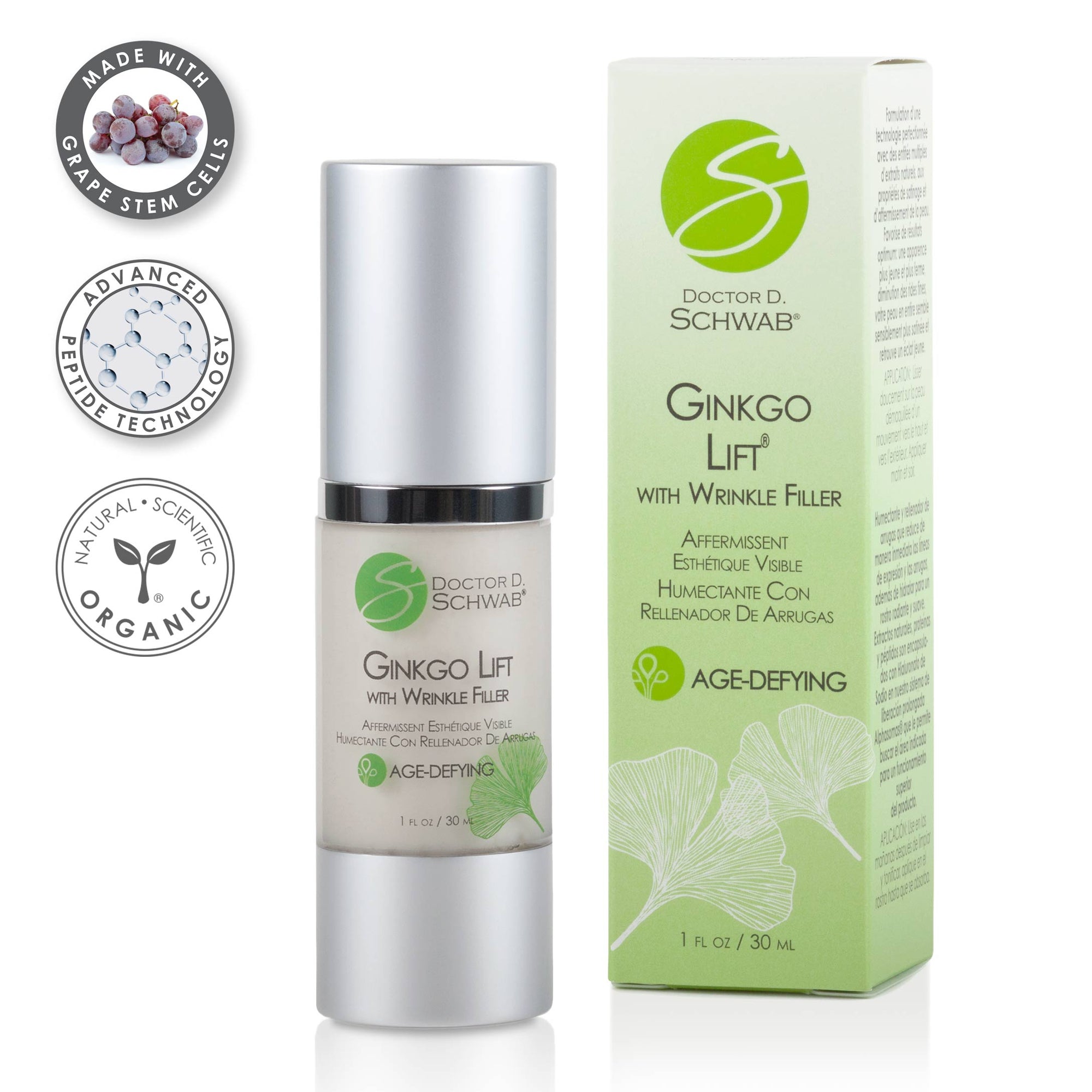 Ginkgo Lift® with Wrinkle Filler - Firming, Lifting, Age-Defying Moisturizer