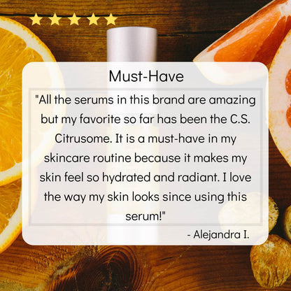 C.S. Citrusome® Rejuvenating Vitamin C Night Time Serum